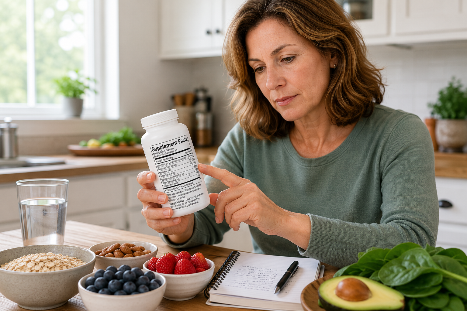 How to Read a Blood Sugar Supplement Label After 40
