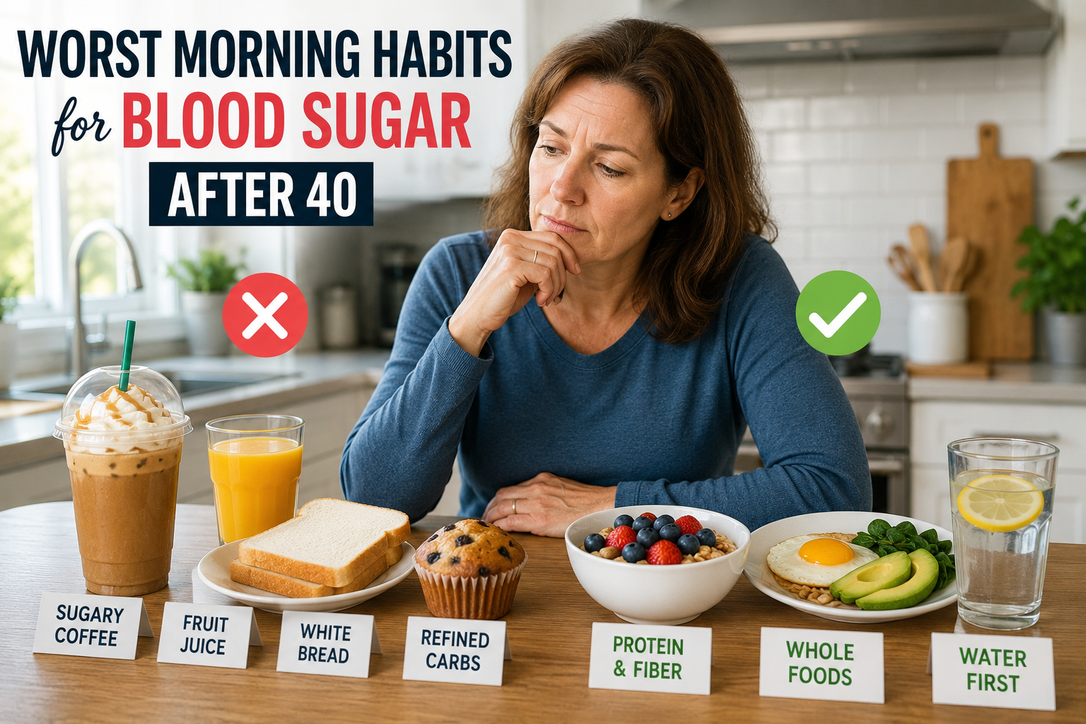 Worst Morning Habits for Blood Sugar After 40